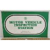 Image 2 : ONTARIO MOTOR VEHICLE INSPECTION METAL SIGN