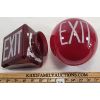 Image 1 : LOT OF 2 - EXIT GLOBES - INCL DBL SIDED