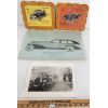 Image 1 : LOT OF 4 - "OLD TIMERS" SIGNAGE - 1932 CORD POSTER, ETC.