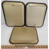 Image 2 : LOT OF 3 - COCA-COLA SERVING TRAYS