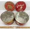 Image 6 : LOT OF 4 - ADVERTISING TINS - INCL WILLARDS. WELCH'S MAPLE LEAF ETC.