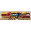 Image 1 : LOT OF 3 - BUDDY L PRESSED STEEL TOYS - INCL COCA-COLA & PEPSI