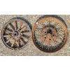 Image 1 : LOT OF 2 - UNKNOWN SPOKE WHEELS