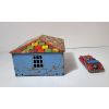 Image 3 : LOT OF 2 - MARX TOYS TIN HONEYMOON GARAGE & FRICTON CAR