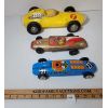 Image 2 : LOT OF 3 - MATTEL 'V-RROOM!" PLASTIC & TIN FRICTION CARS