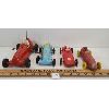 Image 2 : LOT OF 4 - RUBBER & TIN FRICTION CARS 