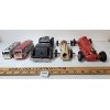 Image 3 : LOT OF 5 - DIECAST, TIN & WOODEN CARS - INCL MOTORIZED WEN-MAC AUTOMITE FRICTION CAR 