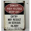 Image 1 : DANGER HIGH VOLTAGE SSP SIGN