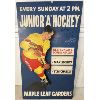 Image 1 : MAPLE LEAF GARDENS JUNIOR 'A' HOCKEY GAME DAY AD BOARD - 3D
