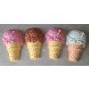 Image 1 : LOT OF 4 - ICECREAM CONE SIGNS