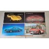 Image 1 : LOT OF 8 - PROMOTIONAL AUTO CARDBOARD ADVERTISEMENTS - SEE ALL PICS