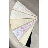 Image 2 : LOT OF 6 - U.S. PENNANT FLAGS - INCL FLORIDA & LOS ANGELES, ETC.