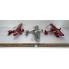Image 3 : LOT OF 3 - TEXACO DIECAST AIRPLANES - INCL 1929 LOCKHEED, 1932 NORTHROP & 1931 STEARMAN