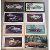 Image 1 : LOT OF 8 - PROMOTIONAL AUTO CARDBOARD ADVERTISEMENTS - SEE ALL PICS