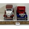 Image 3 : LOT OF 4 - LIBERTY DIECAST COIN BANKS - INCL FORD MODEL A DELIVERY VAN, ETC - 1:25 SCALE