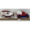 Image 5 : LOT OF 4 - LIBERTY DIECAST COIN BANKS - INCL FORD MODEL A DELIVERY VAN, ETC - 1:25 SCALE