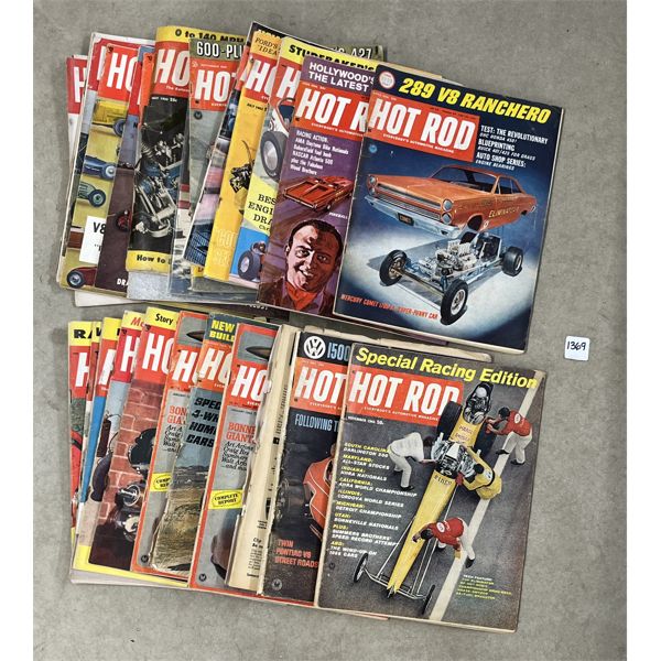 QTY OF AUTO MAGAZINES - INCL HOT ROD, ETC. - SEE ALL PICS