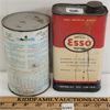Image 3 : LOT OF 2 - ESSO & DUAL DUTY CANS 