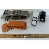 Image 2 : LOT OF 4 - PRESSED STEEL & DIECAST CAR MODELS & HAULER - INCL LIBERTY, ETC