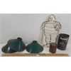 Image 1 : JOB LOT - MICHELIN MAN STANDEE, METAL SHADES, CTC AUTO FINISH ETC