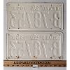 Image 2 : PAIR OF 1958 ONTARIO LICENCE PLATES