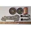 Image 2 : JOB LOT - CLEARWATER FLORIDA CAST TOPPER, DODGE SAVINGS BANK, CORDOBA BADGES ETC.