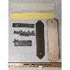 Image 2 : LOT OF 7 - ADVERTISING PCS - INCL DRY CLEANING THERMOMETER, MERCURY STAR BADGE ETC.