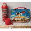 Image 3 : LOT OF 2 - SPACE TIN LUNCH PAIL & THERMOS