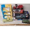 Image 1 : LOT OF 7 - MISC DIECAST TOYS - INCL ERTL TEXACO 1919 GMC TANKER TRUCK