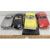 Image 2 : LOT OF 4 - DIECAST MODEL CARS - INCL BBURAGO MERCEDES & JAGUAR