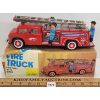 Image 3 : TIN FRICTION FIRE TRUCK W/ BOX