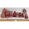 Image 2 : LOT OF 8 - DIECAST FIRE TRUCKS