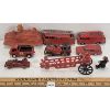 Image 3 : LOT OF 8 - DIECAST FIRE TRUCKS