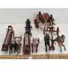 Image 2 : LOT OF 6 - DIECAST FIRETRUCK / CARRIAGE FIGURES