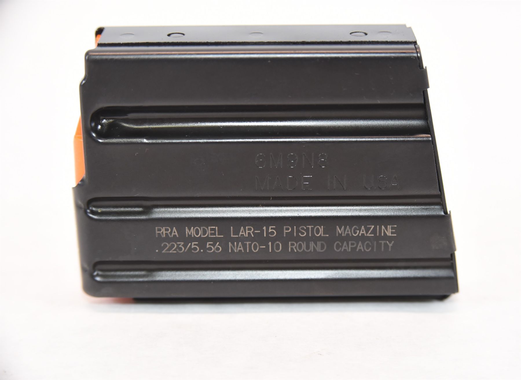 Natho Rind Duramag Model RRA LAR-15 .223/5.56 NATO 10-Round Capacity Pistol Magazine