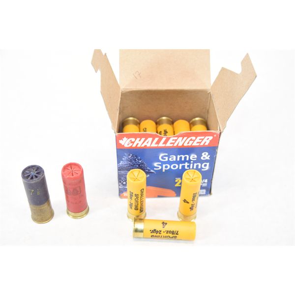 Box Lot 12 & 20 Gauge Ammunition 