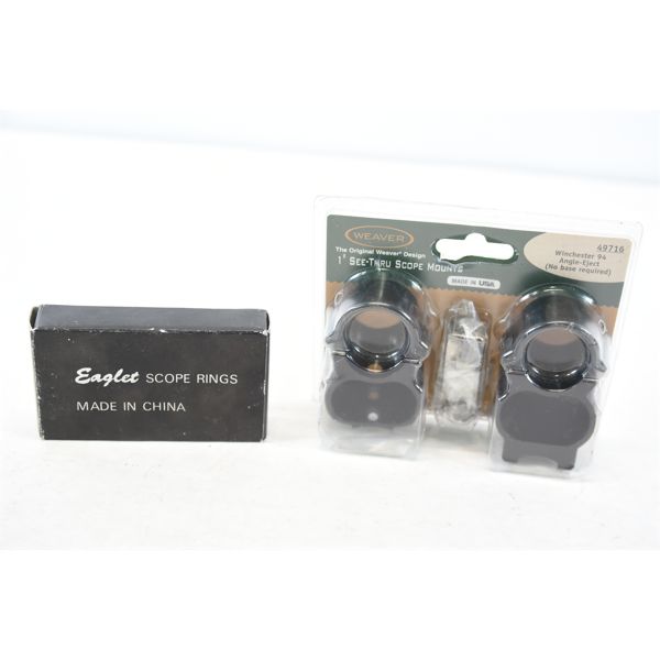 Box Lot Scope Rings in Box