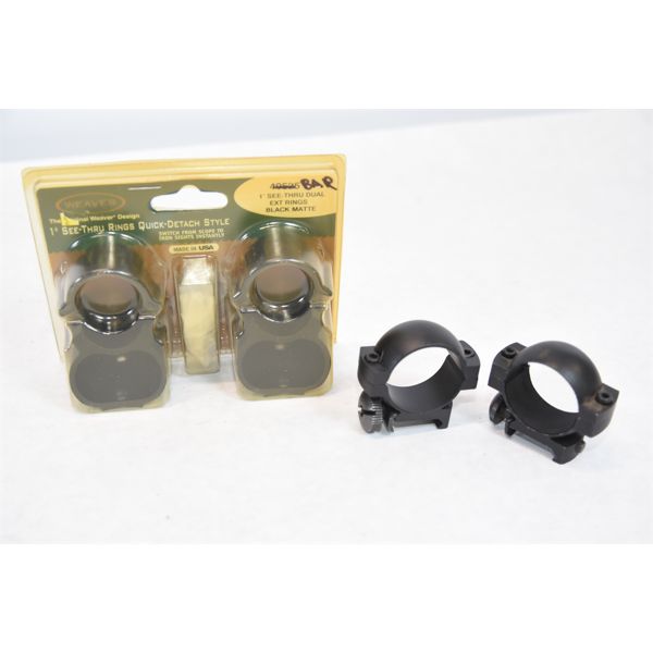 Box Lot Scope Rings