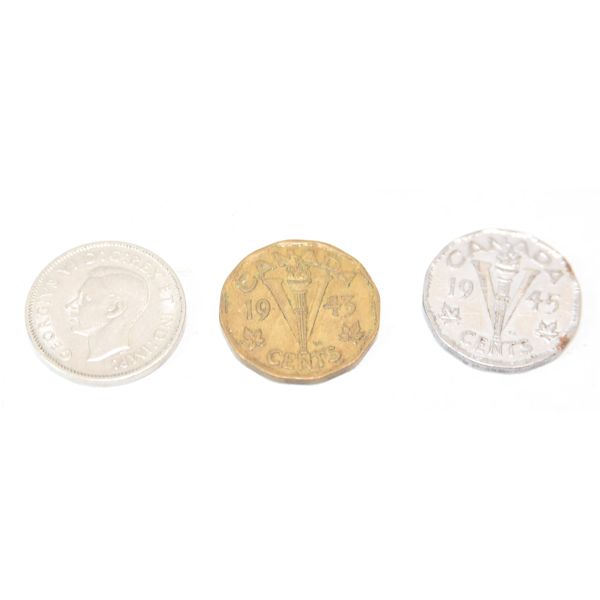 Box Lot WWII Coins