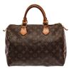 Image 1 : Louis Vuitton Brown Monogram Canvas Speedy 30 Satchel Bag