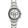 Image 2 : Rolex Mens Stainless Steel White Dial Panda Ceramic Daytona 40MM With Rolex Box