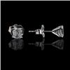 Image 1 : 0.67 ctw Diamond 18KT White Gold Earrings