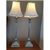 Image 1 : Pair of Ornate Table Lamps (Tested)