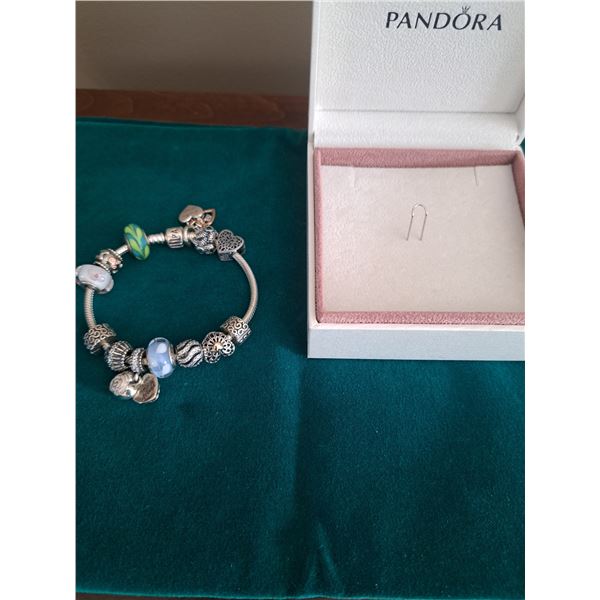 Pandora Charm Bracelet with Charms