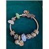 Image 2 : Pandora Charm Bracelet with Charms