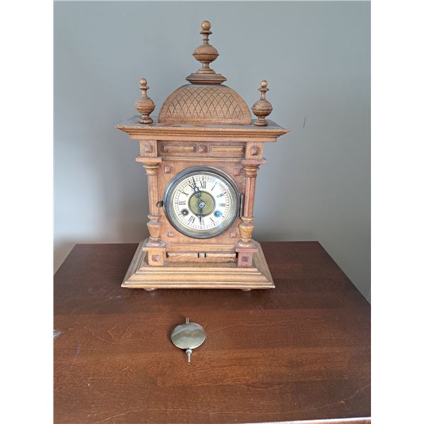 Wooden Mantle Clock