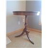 Image 1 : Circular Wooden Side Table