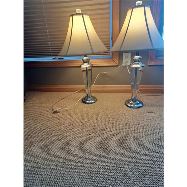 Pair of Table Lamps (Tested)