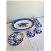 Image 1 : Blue and White China Servingware