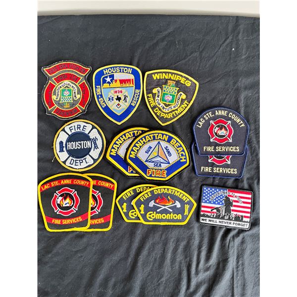 Fireman Patches